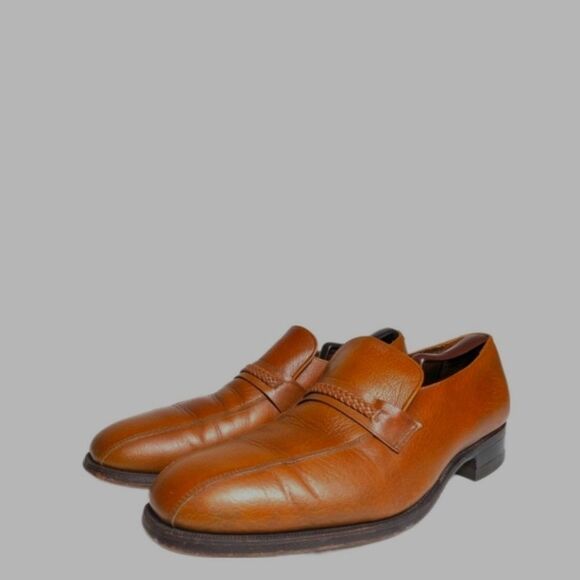 Vintage Florsheim Bicycle Toe Braided Loafers - Size 11.5 D main image 11